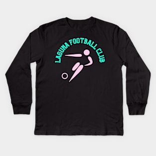 Laguna football club Kids Long Sleeve T-Shirt